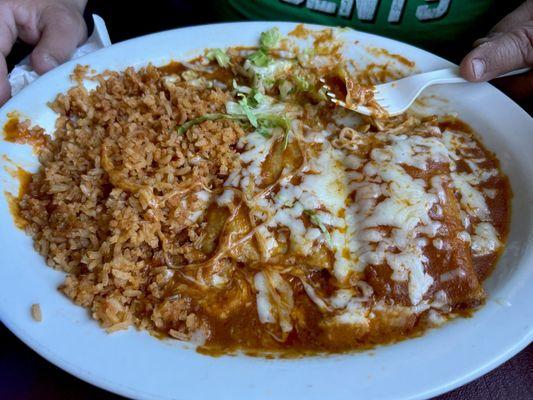 Cheese Enchiladas