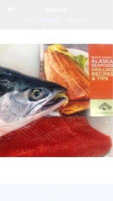 Frozen portioned wild salmon fillets on Sale!!