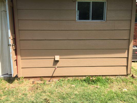 New siding and paint