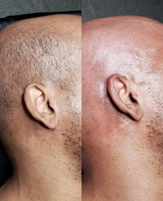 Mens Head Wax