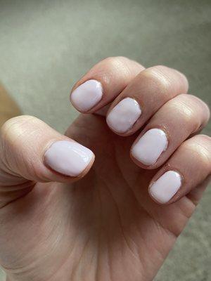 Gel manicure