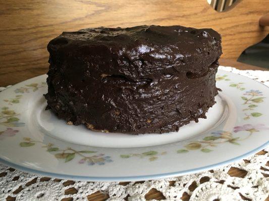 Everyone can celebrate with a low carb, gluten friendly cake.