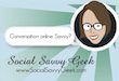 Social Savvy Geek Logo