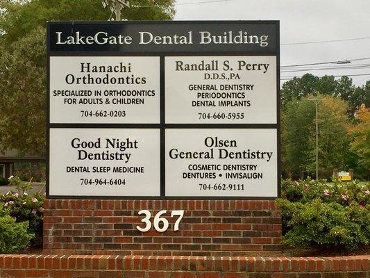 Located in LakeGate Dental Building on Williamson Rd Mooresville 28117