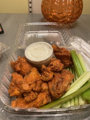 Buffalo wings!