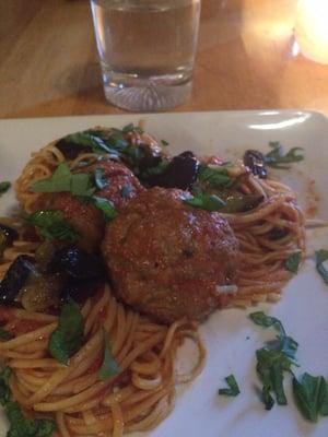 The meatballs were amazing