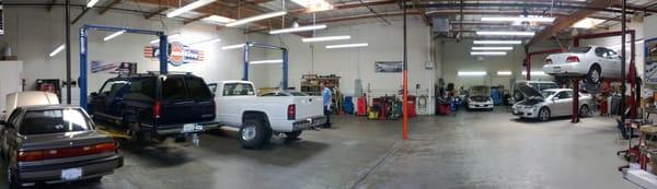 Our Facility is clean and well equipped to service or repair late and early model vehicles.  24k/24 month warranty cant be beat!