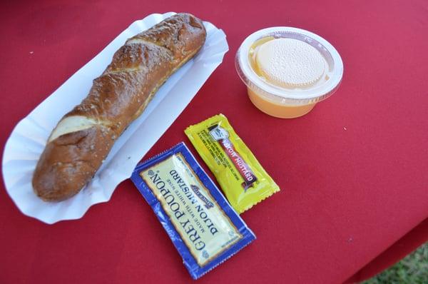 Pretzels served by Morada Restaurant