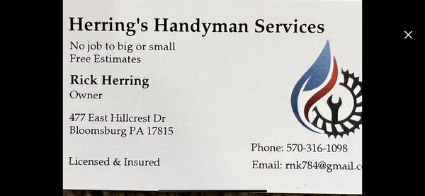 Herring's Handymans Service