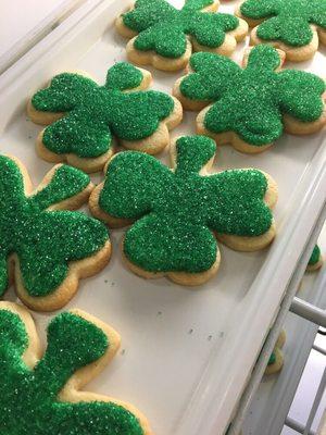 St. Patrick cookies