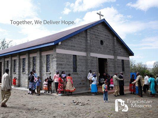 Our benefactors that made over 250 churches possible, realize the religious and social impact that a legacy gift can make on a community.