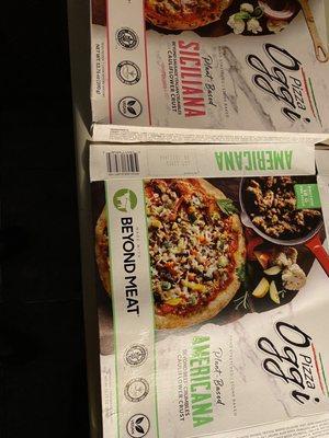 Plant Based Frozen Pizza