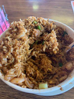 Shrimp fried rice