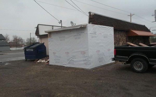 Had to build a new bedroom and back to accommodate all the beer we sell