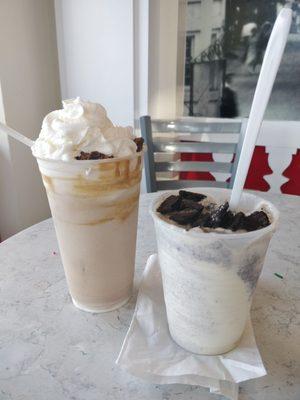 Buckeye and Oreo concrete