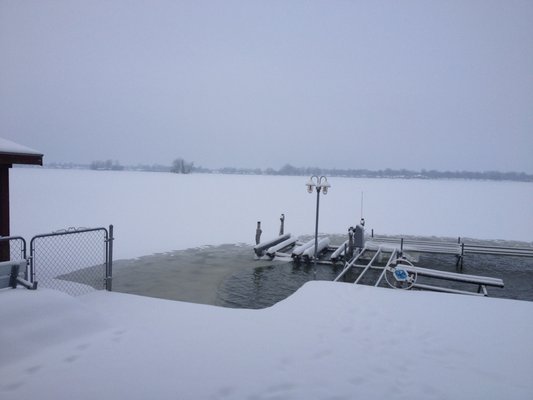 Ice fishing is great!