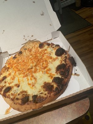 This is the pizza that's supposedly Wegman's quality. And no follow up from complaint. Choose other options for your dinner