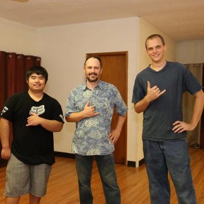 new students of Sifu Brandon