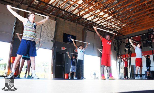 CrossFit Cervus Varsity Athlete Summer Camp 2017 - Our athletes are constantly trained with proper technique