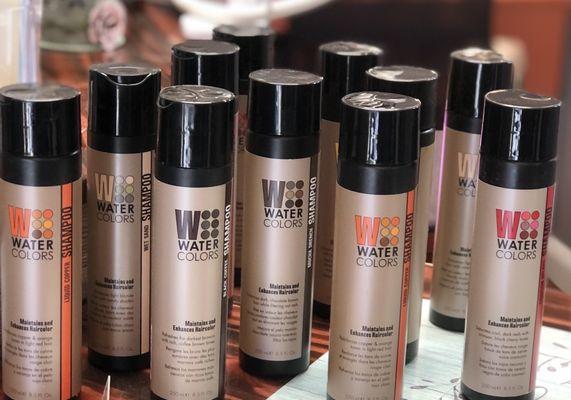 Enhance your color/highlights with water color enhancing shampoo