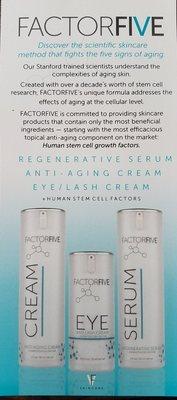 Factor Five - Stem Cell Therapy for your skin.