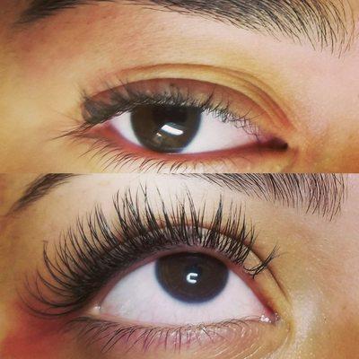 Eyelash extensions