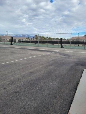 Tennis courts - 2/17/24