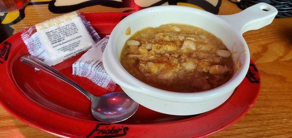 Disgusting White Chicken Chili. Thick & gloppy