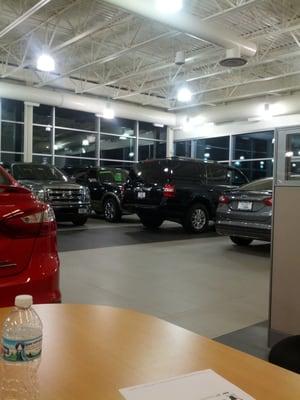 Nice clean dealership