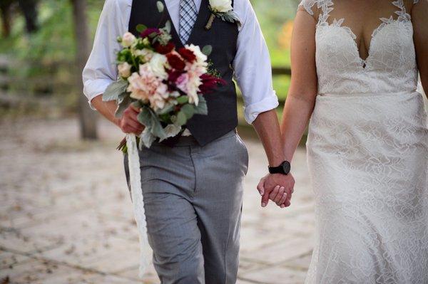 Starved Rock Wedding - Whimsical Fall Bridal Bouquet