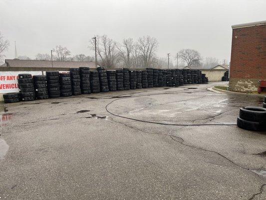 New/Used Tires Available!!!! Call us at 586-791-6000! Prices vary depending on size and INSTALLATION IS INCLUDED. Thank you!