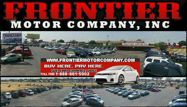 We are Abilene's #1 Buy Here Pay Here Dealership and we have the largest selection of low mileage vehicles in the area!