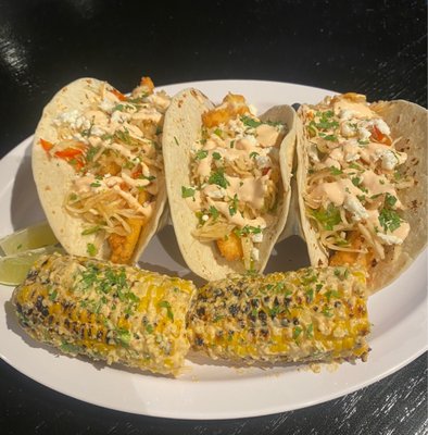 Tacos with Street Corn