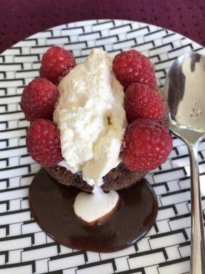 Chocolate lava cake