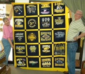 Stephenville Yellow Jacket Quilt - Fall 2012