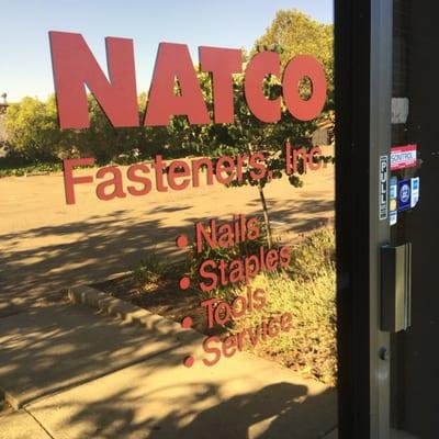 Natco Fasteners Inc.   NATCO LET'S YOU NAIL IT!