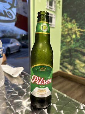 Local Peruvian beer