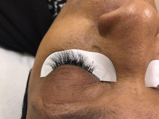 Volume eyelash extensions faux Mink Lash