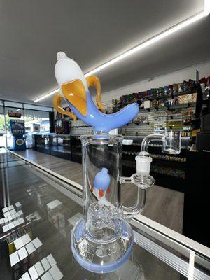 Banana dab rig all glass 14 mm banger