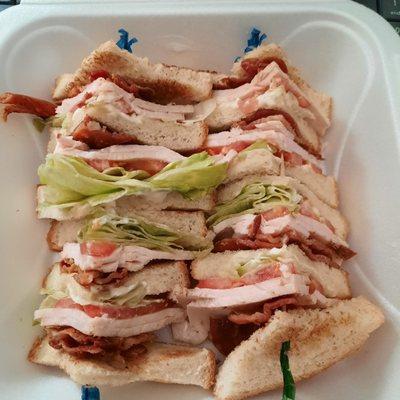 Club sandwich, delicious