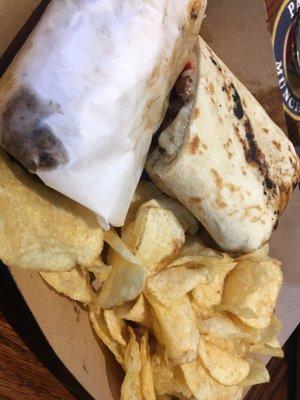 OG cheesesteak from Pizza Amore food truck.