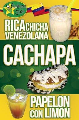 Chicha, Cachapa, Papelon con Limon