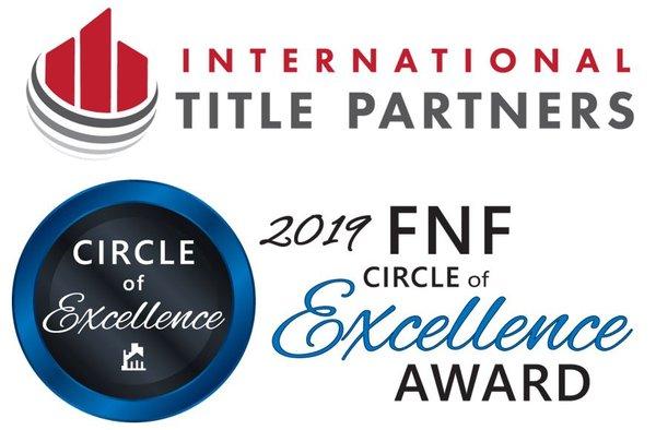 Fidelity National Financial Award for Excellence