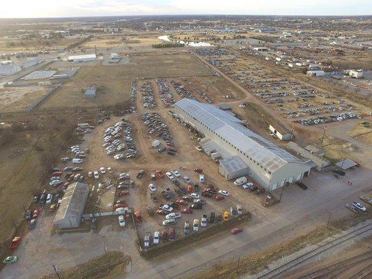 Whole yard over 1,000 vehicles!