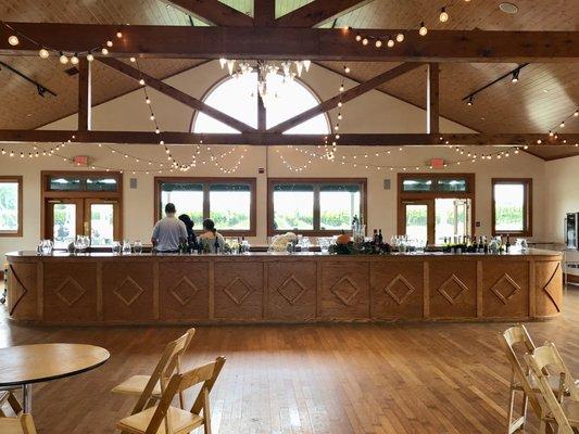 Inside the tasting room