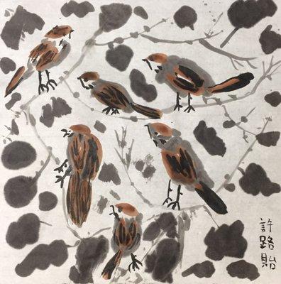 Children's Chinese ink painting