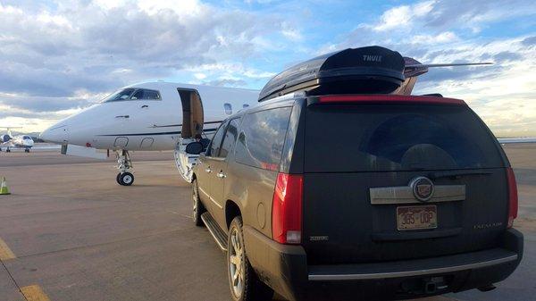 Luxury Transportation Services Airport transportation Vail