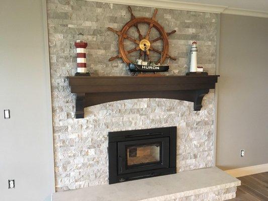 June 2018- Not done yet but home owner has add their nautical touches to the space.