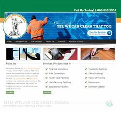 Website Design & Development - Mid-Atlantic Janitorial