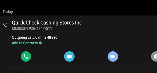 Quick Check Cashing Stores